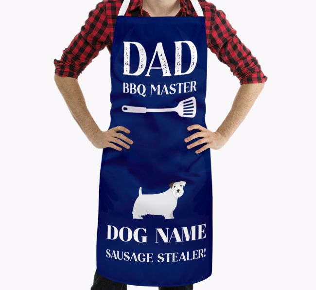 Master of the Barbecue: Personalized {breedFullName} Apron